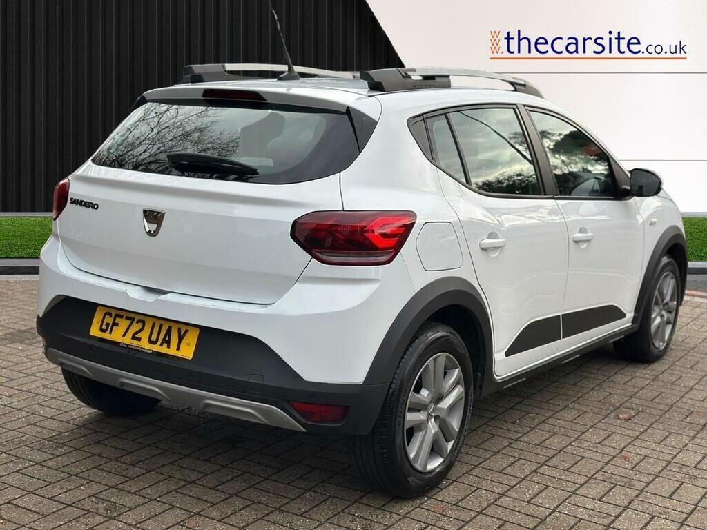 Dacia Sandero Stepway Hatchback 1.0 Tce Comfort Cvt Euro 6 Ss 20 GF72UAY White #5
