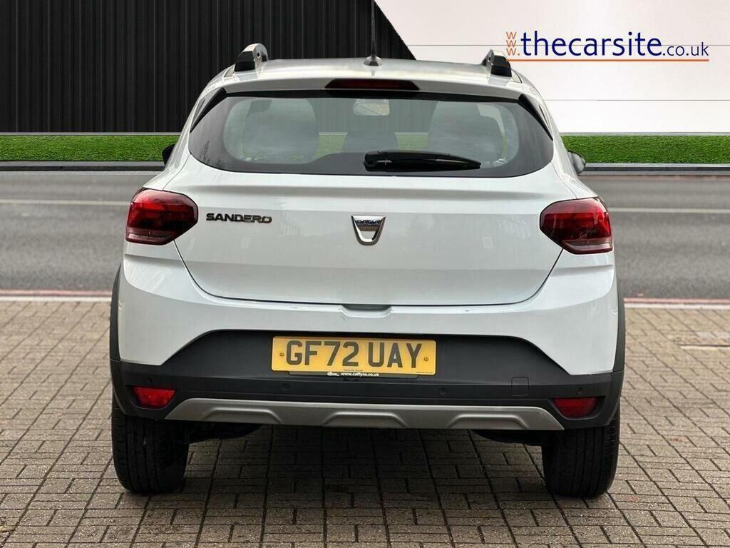 Dacia Sandero Stepway Hatchback 1.0 Tce Comfort Cvt Euro 6 Ss 20 GF72UAY White #3