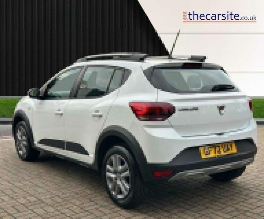 Dacia Sandero Stepway Hatchback 1.0 Tce Comfort Cvt Euro 6 Ss 20 GF72UAY White #2