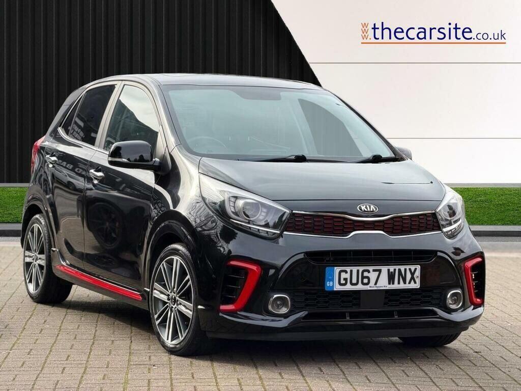 Kia Picanto Hatchback 1.25 Gt-line S Euro 6 201767 Black