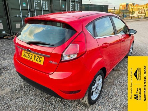 Ford Fiesta 1.25 Zetec Euro SC63VZG Red #4