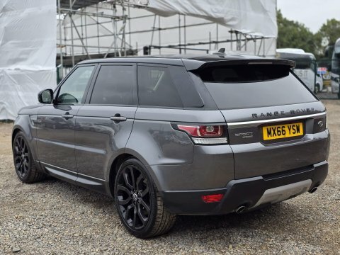 Land Rover Range Rover Sport 3.0 Sd V6 MX66YSW Grey #4