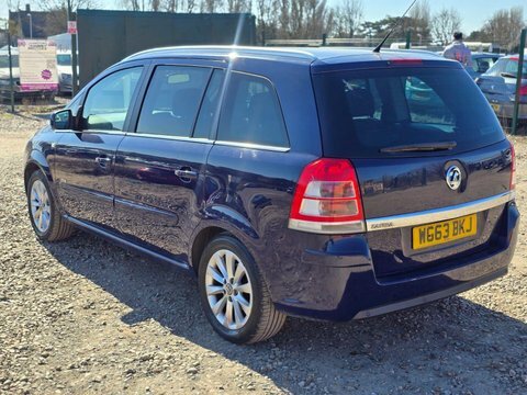 Vauxhall Zafira 1.6 16V Design WG63BKJ Blue #4