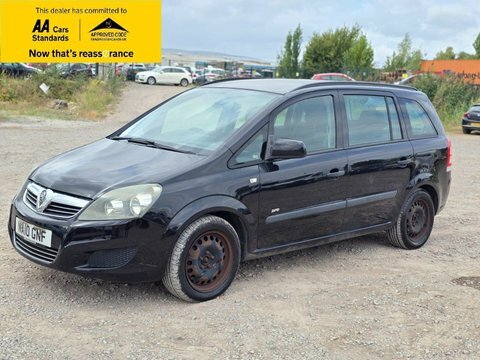 Vauxhall Zafira 1.6 16V Life NA10GNF Black #3