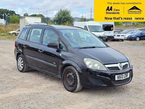 Vauxhall Zafira 1.6 16V Life Black