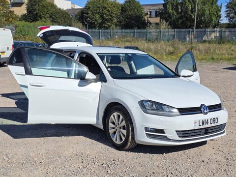 Volkswagen Golf 1.2 Tsi Bluemotion LW14ORO White #6