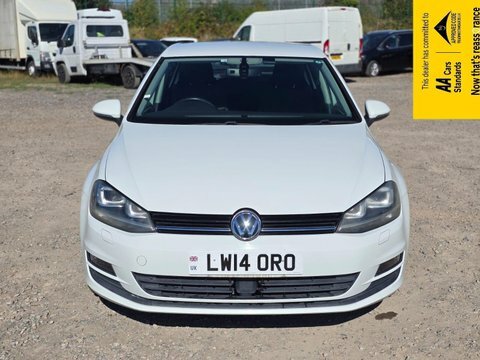 Volkswagen Golf 1.2 Tsi Bluemotion LW14ORO White #2