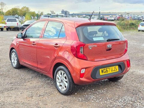 Kia Picanto 1.25 2 Hatchback WG67UJS Orange #4