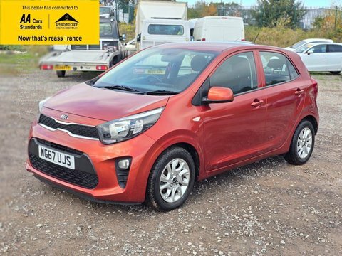 Kia Picanto 1.25 2 Hatchback WG67UJS Orange #3