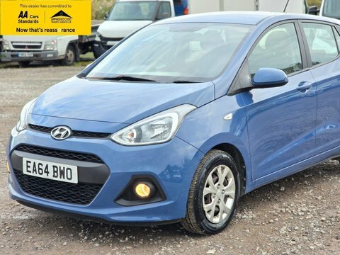 Hyundai I10 1.2 Se Hatchback EA64BWO Blue #3