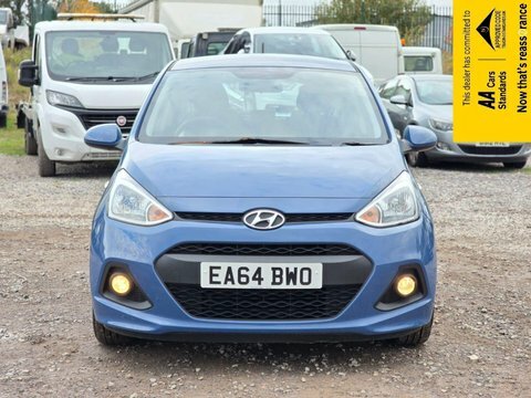Hyundai I10 1.2 Se Hatchback EA64BWO Blue #2