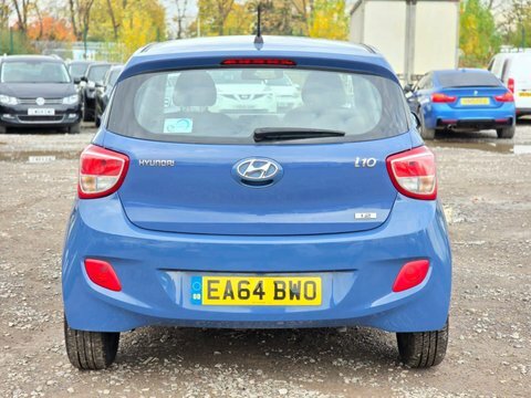 Hyundai I10 1.2 Se Hatchback EA64BWO Blue #4