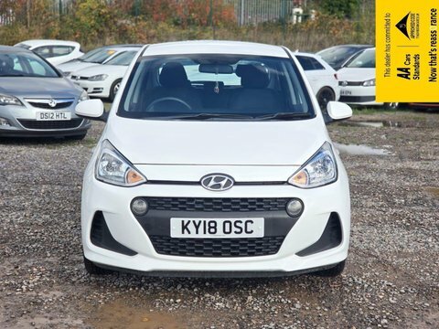 Hyundai I10 1.2 Se Hatchback KY18OSC White #2