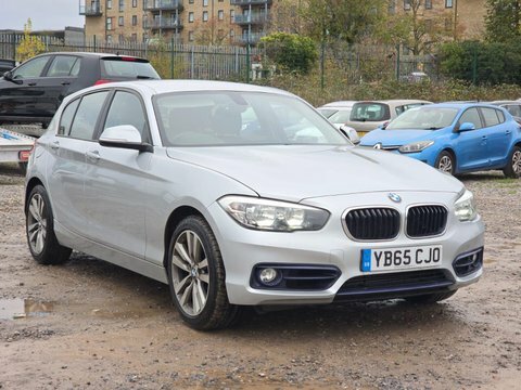 BMW 1 Series 2.0 118D Sport YB65CJO Silver #6