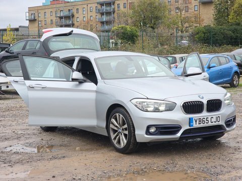 BMW 1 Series 2.0 118D Sport YB65CJO Silver #5
