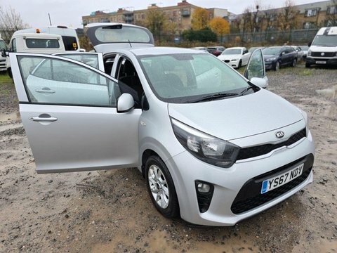 Kia Picanto 1.25 2 Hatchback YS67NDV Silver #5
