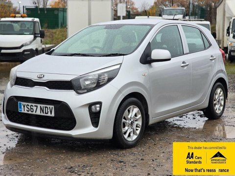 Kia Picanto 1.25 2 Hatchback YS67NDV Silver #3