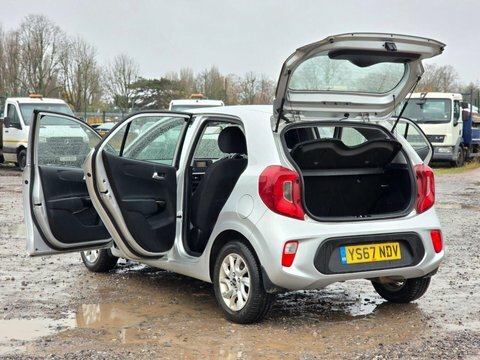 Kia Picanto 1.25 2 Hatchback YS67NDV Silver #4