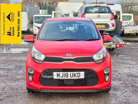 Kia Picanto 1.25 3 Hatchback MJ18UKD Red #2