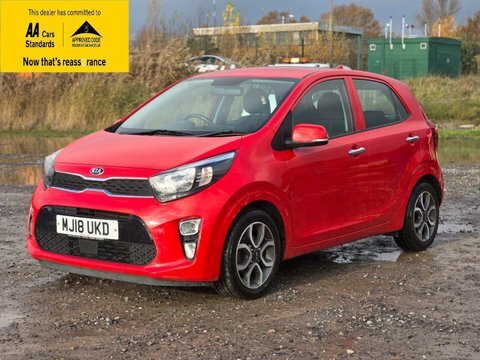 Kia Picanto 1.25 3 Hatchback MJ18UKD Red #3