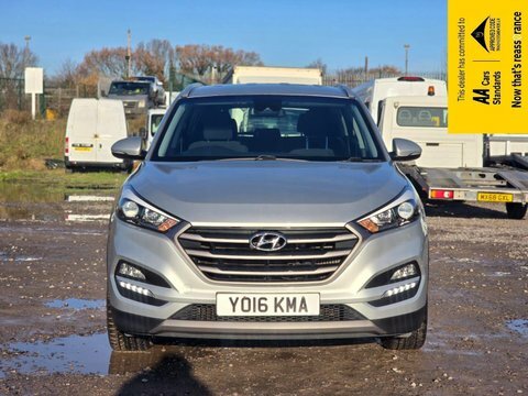 Hyundai Tucson 1.7 Crdi Blue YO16KMA Silver #2