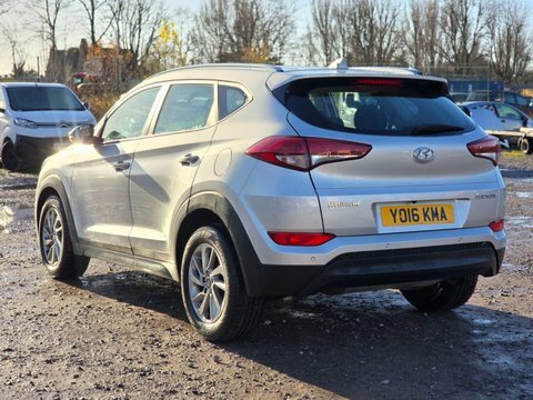 Hyundai Tucson 1.7 Crdi Blue YO16KMA Silver #4