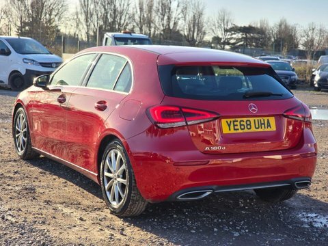 Mercedes-Benz A Class 1.5 A180d Sport YE68UHA Red #4