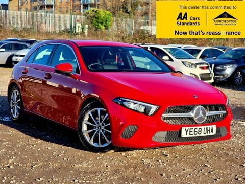 Mercedes-Benz A Class 1.5 A180d Sport YE68UHA Red