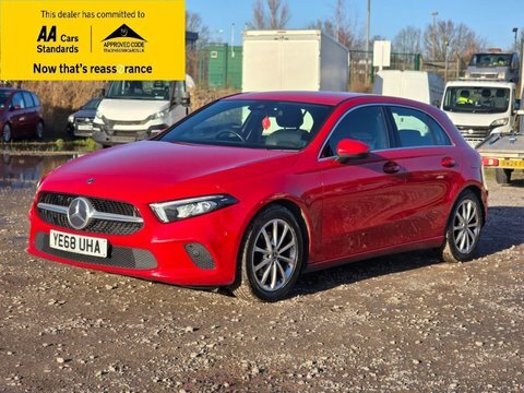Mercedes-Benz A Class 1.5 A180d Sport YE68UHA Red #3