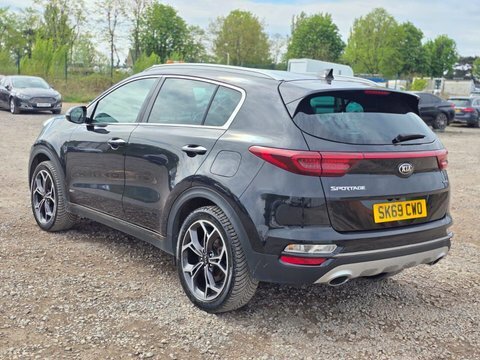 Kia Sportage 2.0 Crdi Ecodynamics SK69CWO Black #4