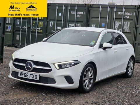 Mercedes-Benz A Class 1.5 A180d Sport WF68FXO White #3