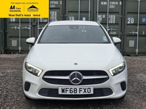 Mercedes-Benz A Class 1.5 A180d Sport WF68FXO White #2