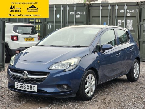 Vauxhall Corsa 1.4I Ecoflex Design BG66XME Blue #3
