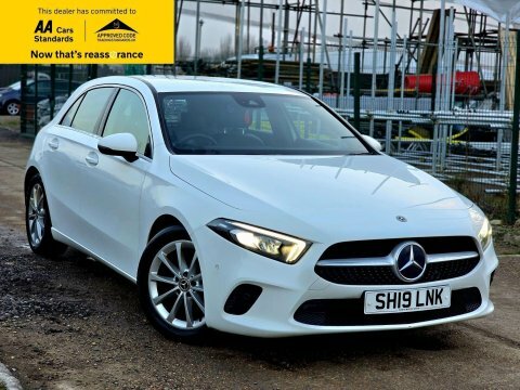 Mercedes-Benz A Class 1.5 A180d Sport White