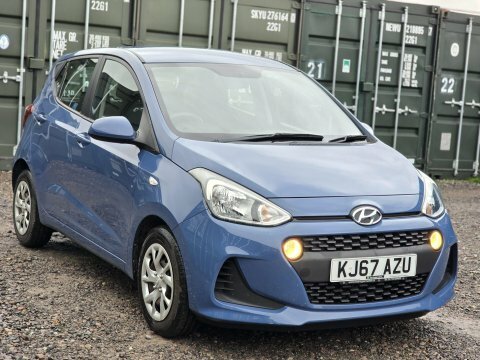 Hyundai I10 1.2 Se Hatchback KJ67AZU Blue #5