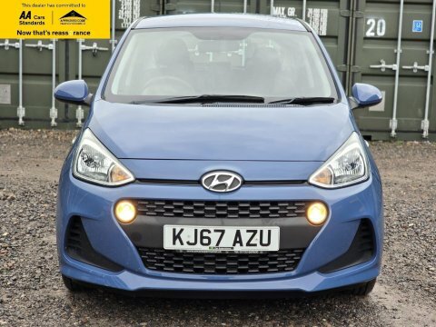 Hyundai I10 1.2 Se Hatchback KJ67AZU Blue #2