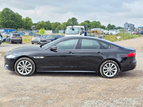 Jaguar XF 2.0D R-sport Saloon HK66JEJ Black #5