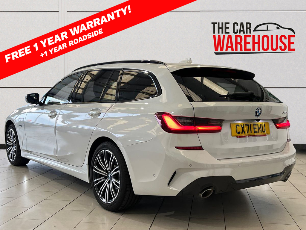 BMW 3 Series 330E M Sport Step CX71EHU White #2