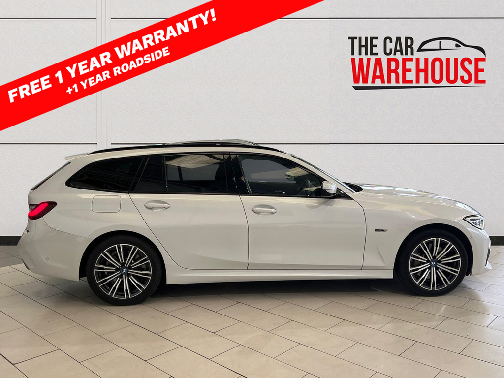 BMW 3 Series 330E M Sport Step CX71EHU White #6