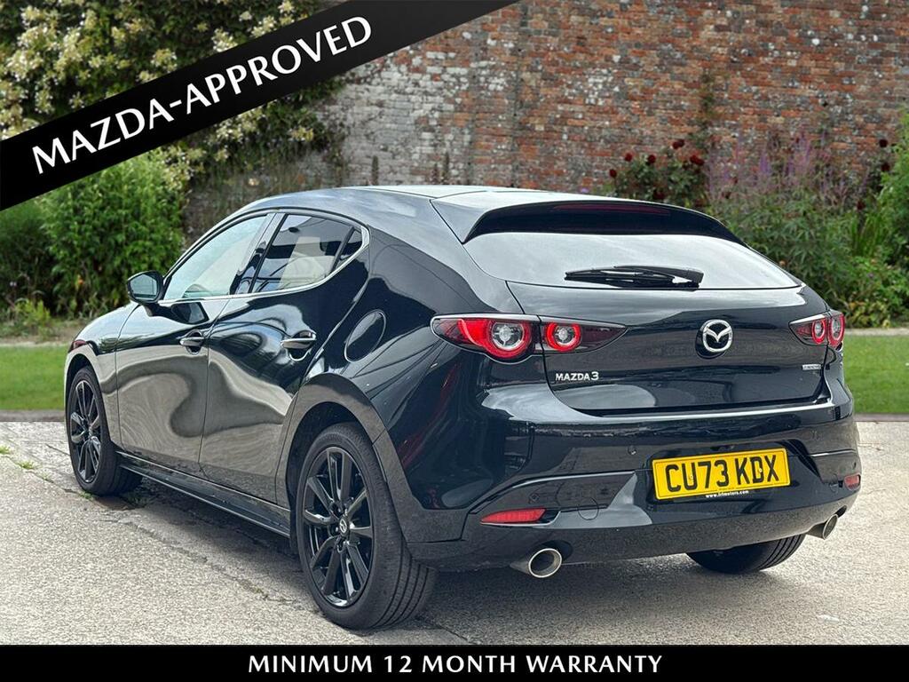 Mazda 3 2.0 E-skyactivx Mhev 186 Exclusive-line Black #2