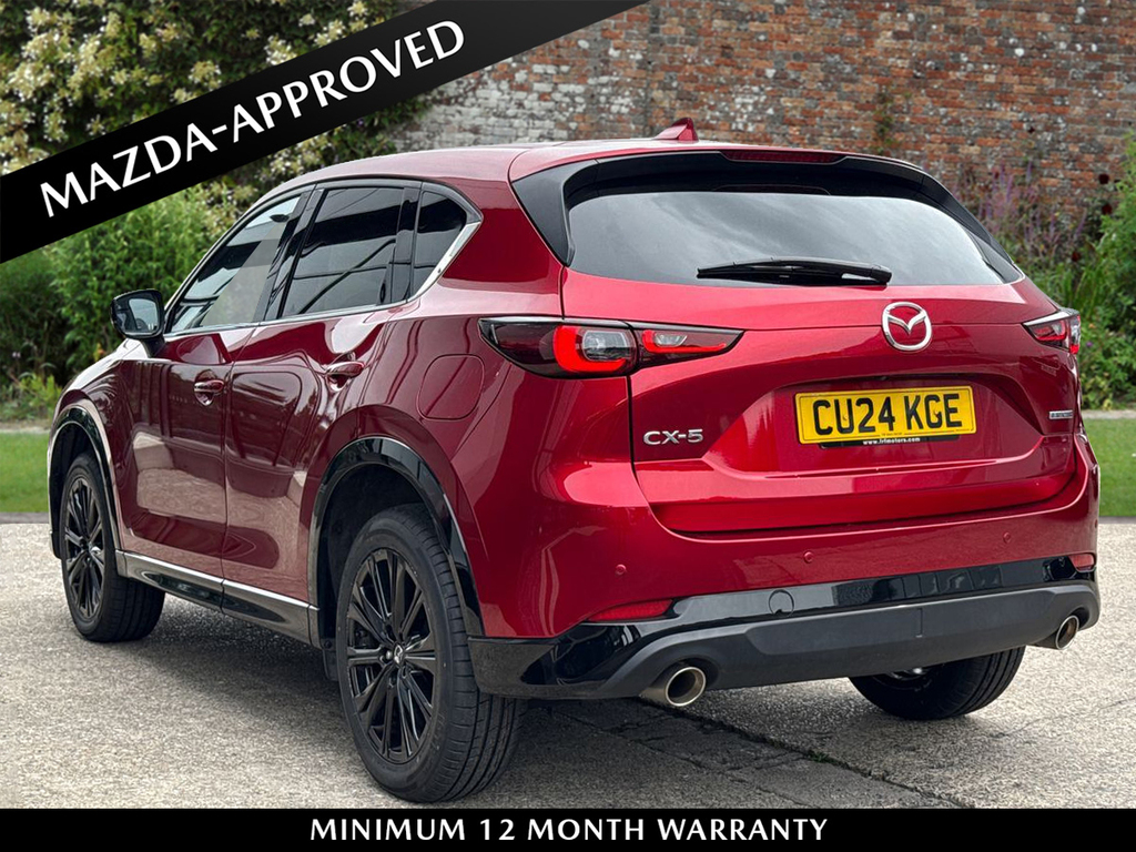 Mazda CX-5 2.0 E-skyactiv G Mhev Homura CU24KGE Red #3