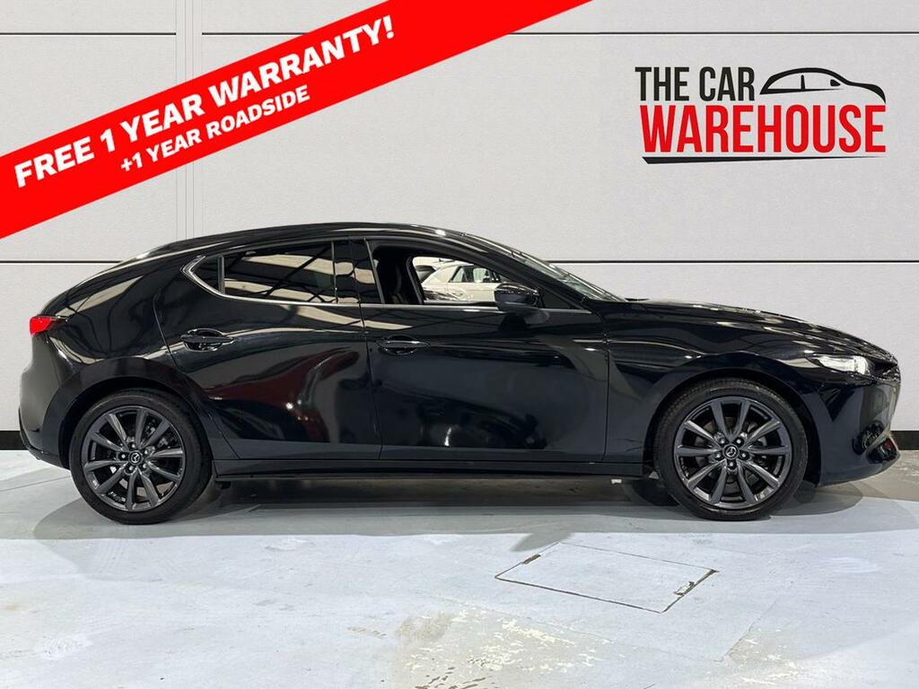 Mazda 3 2.5 E-skyactiv G Mhev 140 Exclusive-line LS25XMX Black #3
