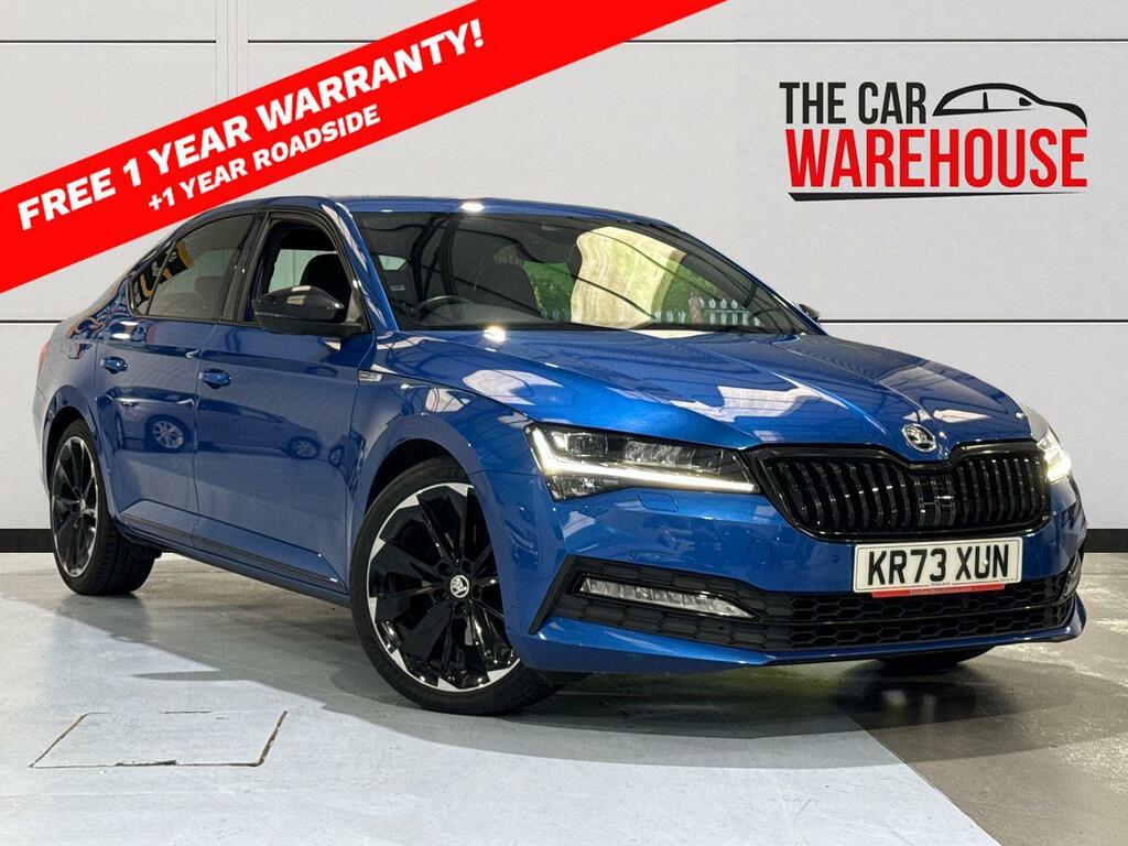 Skoda Superb 2.0 Tsi 190 Sport Line Plus Dsg Blue