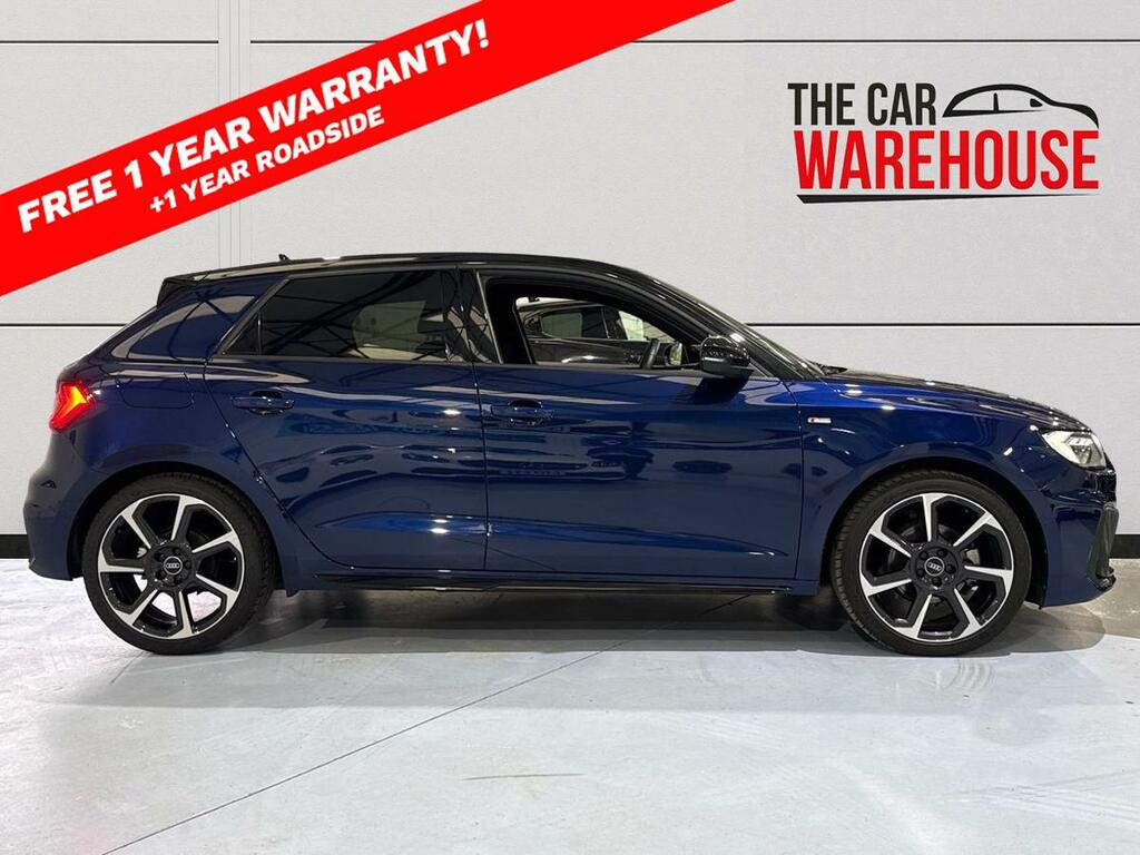 Audi A1 30 Tfsi 110 Black Edition S Tronic GX24YEL Blue #6