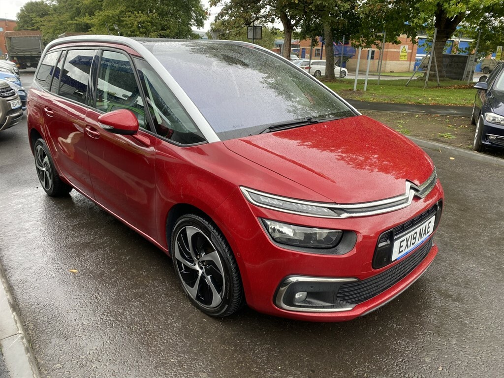 Citroen C4 Grand Bluehdi Flair Ss Eat8 Red #4