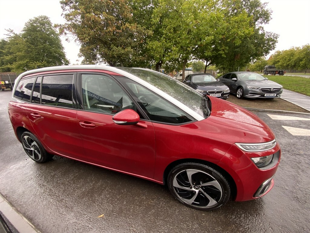 Citroen C4 Grand Bluehdi Flair Ss Eat8 Red #5
