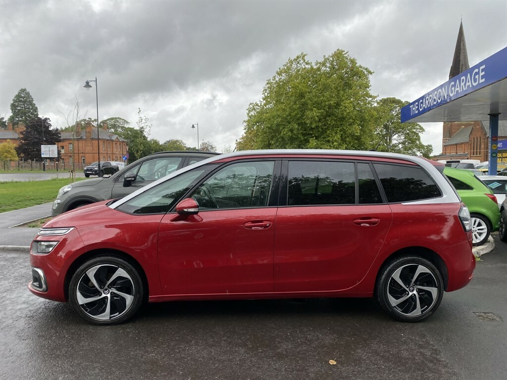 Citroen C4 Grand Bluehdi Flair Ss Eat8 Red #2
