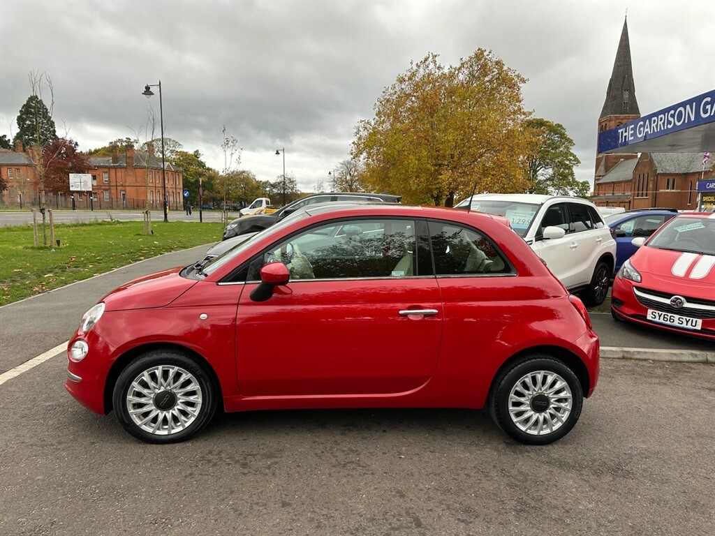 Fiat 500 Lounge WV18ZDT Red #2
