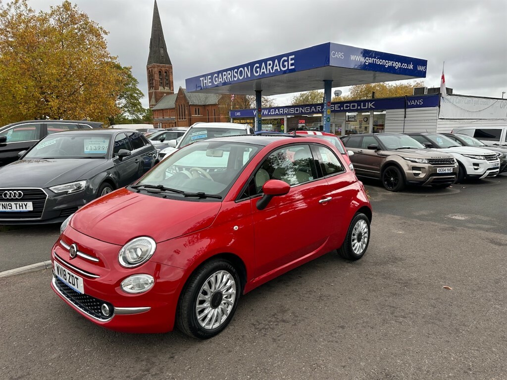 Fiat 500 Lounge Red