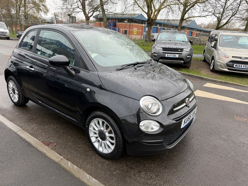 Fiat 500 Pop Star KU66XAE Black #5